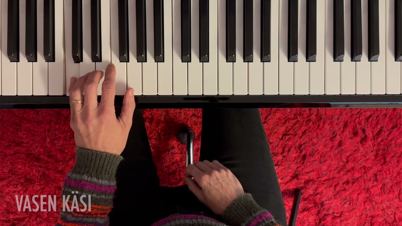 Koska meillä on joulu: helppo piano-opetus aloittelijalle 🎄 Melodia + yksiääninen säestys