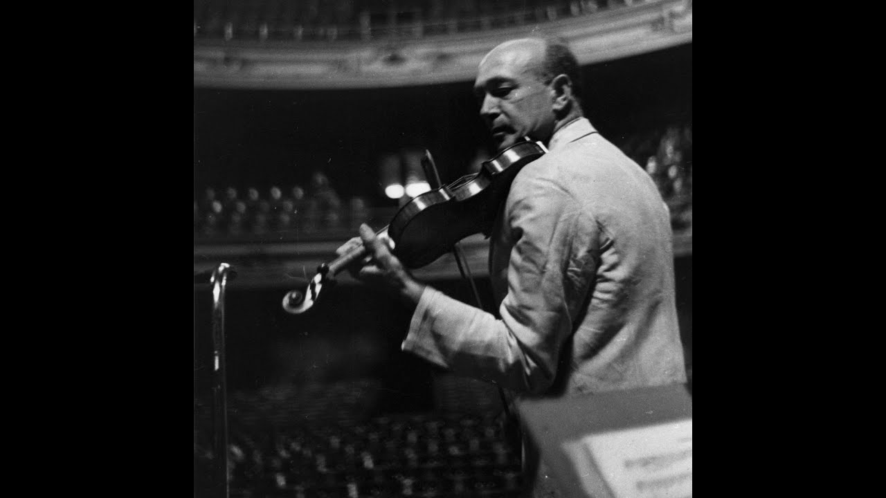 Bloch:   Violin concerto  -  Joseph Szigeti, violino; Willem Mengelberg, direttore