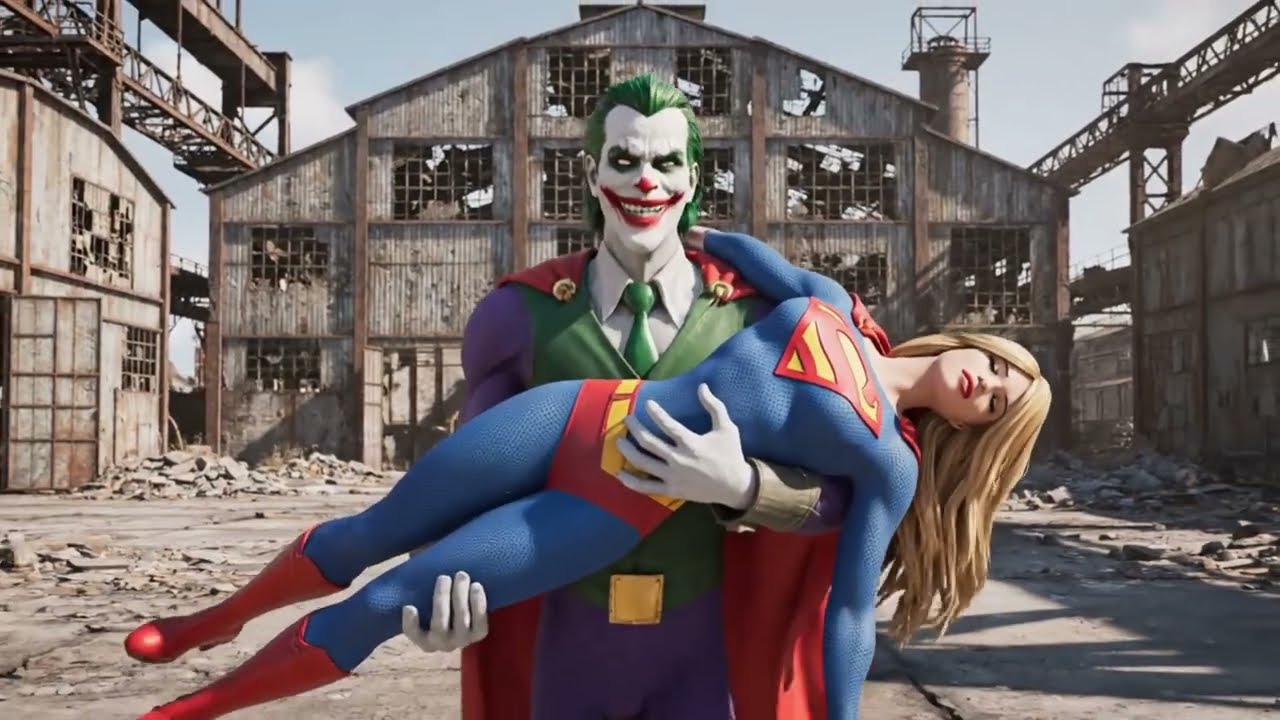 Unexpected Alliance 💥 Spider-Family Faces Monster Hulk & Supergirl | Joker’s Dark Master Plan