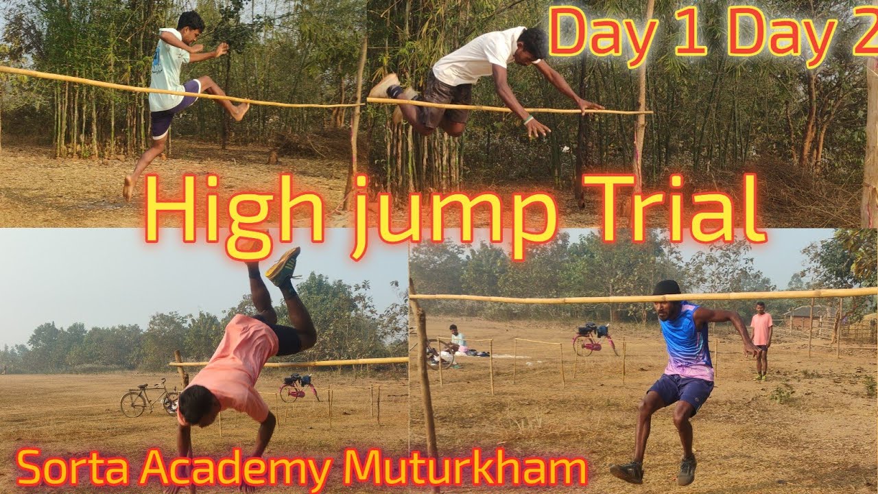 Purbi Singhbhum homeguard high jump Trial Day 1 Day 2 #homeguard  #Sorta Academy Muturkham 