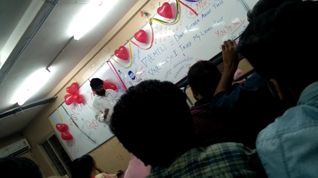 Ace academy Sampath sir (EMTL) speech in ACE HYD  PART-1