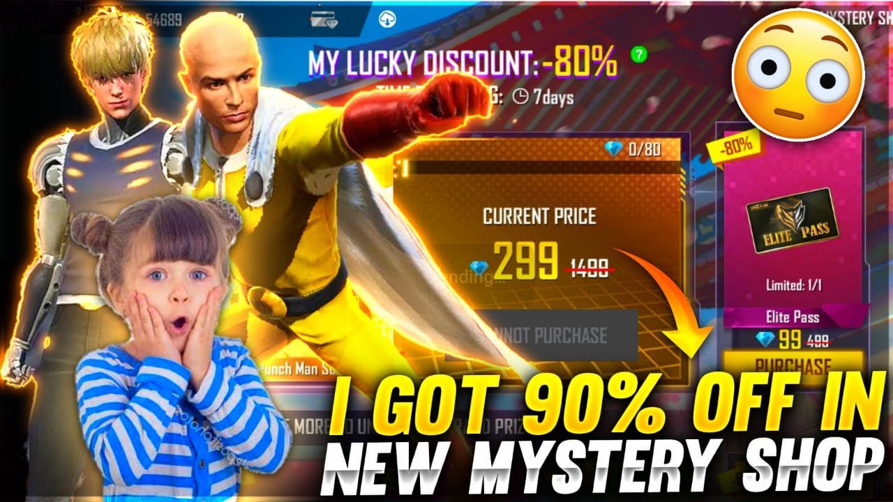 OMG😯 90% OFF IN MYSTERY SHOP | I GOT EVERYTHING IN GARENA FREE FIRE