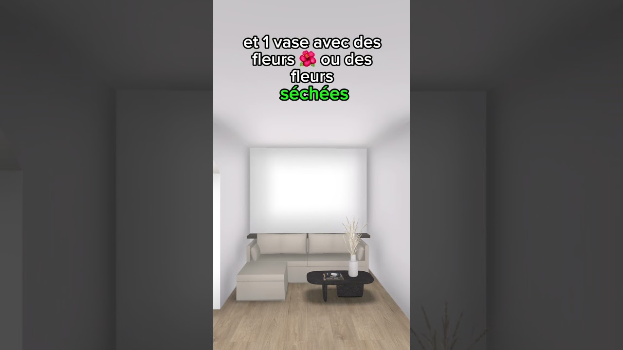 D&eacute;corer un petit salon #decorationinterieur #amenagementinterieur #amenagementsalon #decorationsalon
