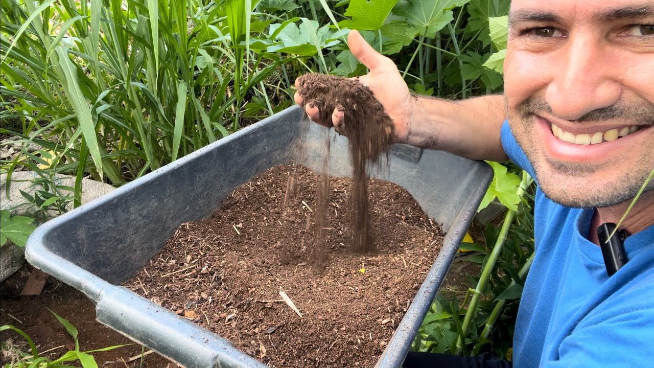 VEJA COMO PEGAR TERRA BOA PARA SUA HORTA