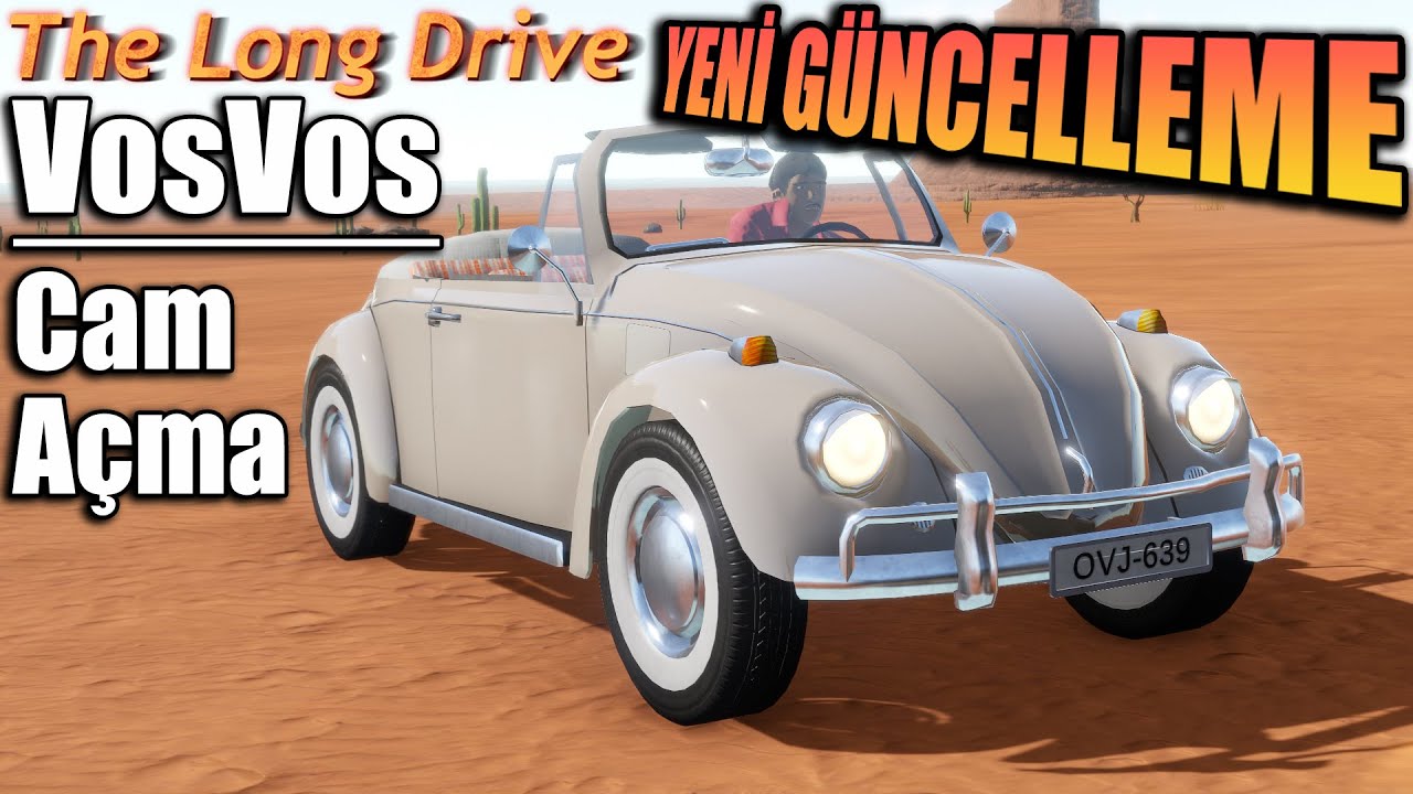 YENİ ARAÇ VOSVOS GELDİ // CAM AÇMA VE YENİ EKİPMANLAR | THE LONG DRIVE !!