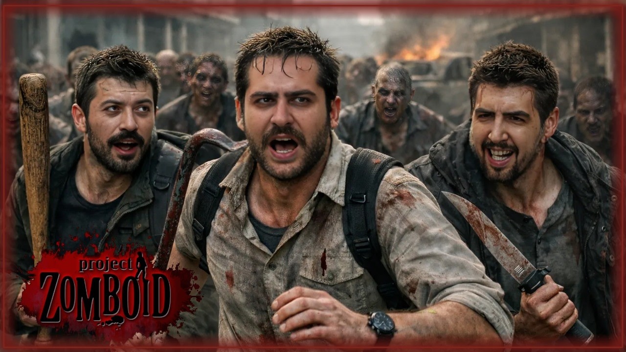 YENİ KARAKTER YENİ HAYAT! | Project Zomboid @pintipandaYT @Quanaril #3