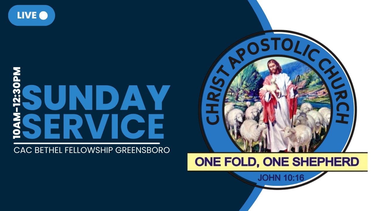 CAC Bethel Sunday Day Service Greensboro | Service | 12/18/26