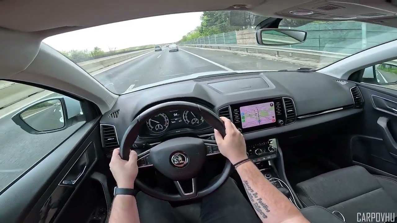 Skoda Karoq 2018 1.6 TDI DSG 85 kW (~115 hp) - Magyar POV Videó - Hungarian POV Drive 4K60FPS