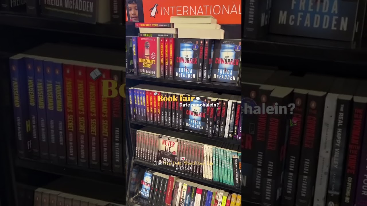 Will you visit the World Book Fair?📚 #books #bookfair2025 #booktok #booktube #newdelhiworldbookfair