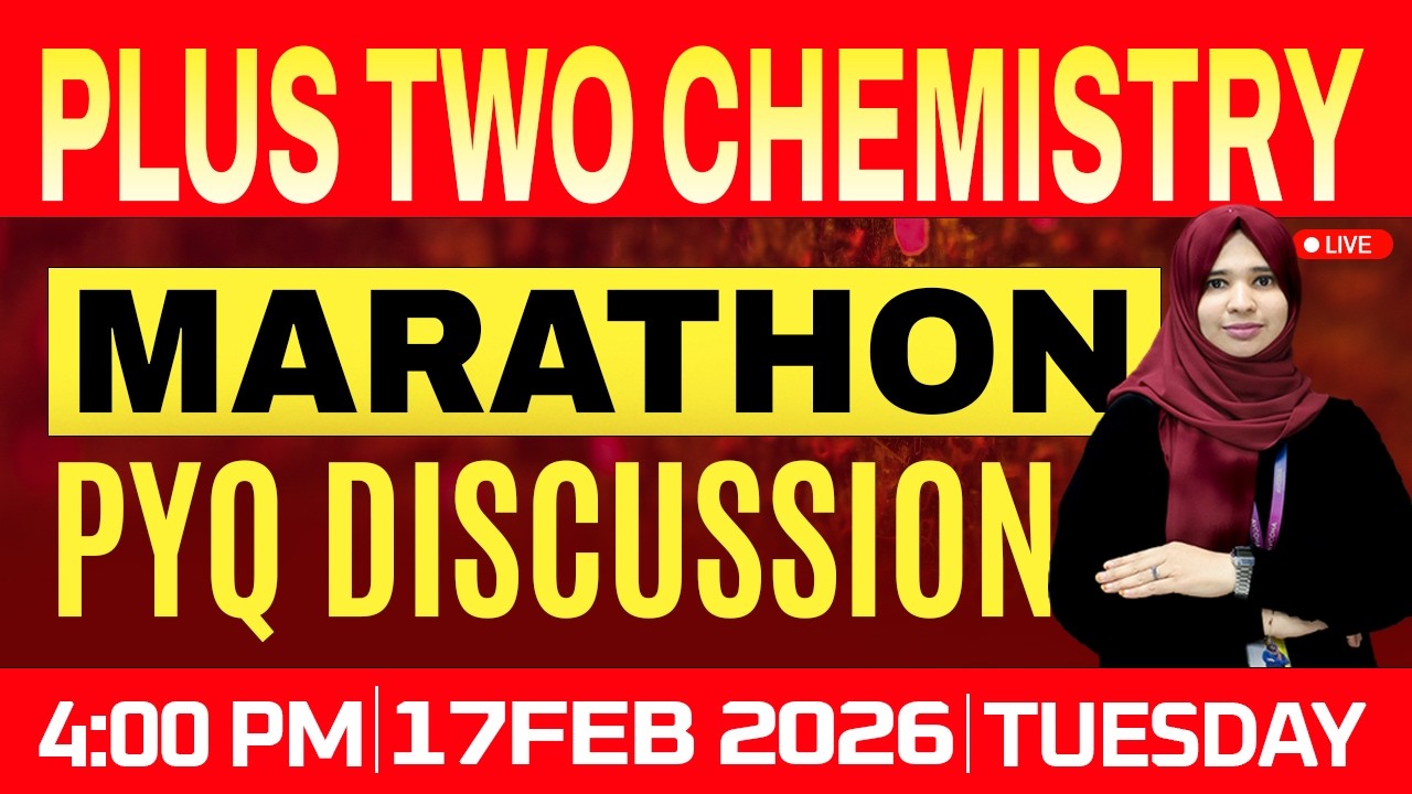 Plus Two Chemistry | Plus Two Marathon | +2 Model Exam 2026 | Free Live Classes | Avodha