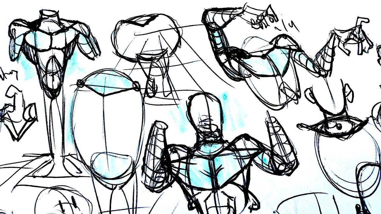 How to draw the Head and torso connecting! Anatomy lesson for artists