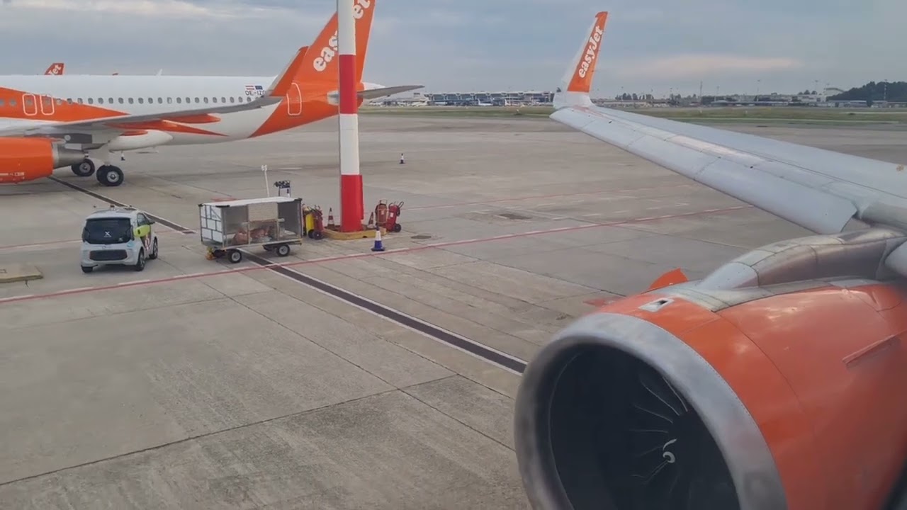 Easyjet A321-251NX powerful LEAP-1A ROAR | engine start-up at Milan