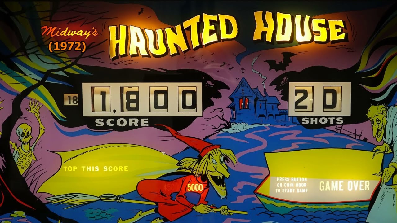 Haunted House (Midway, 1972) Arcade Spielautomat