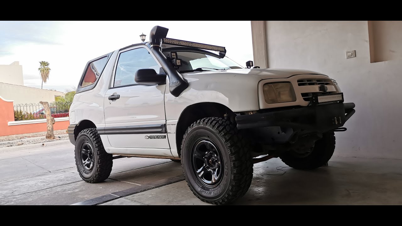Mejorar la suspensión de Tracker 4x4 / Mejorar lo duro de la suspensión / Como levantar 2 pulgadas