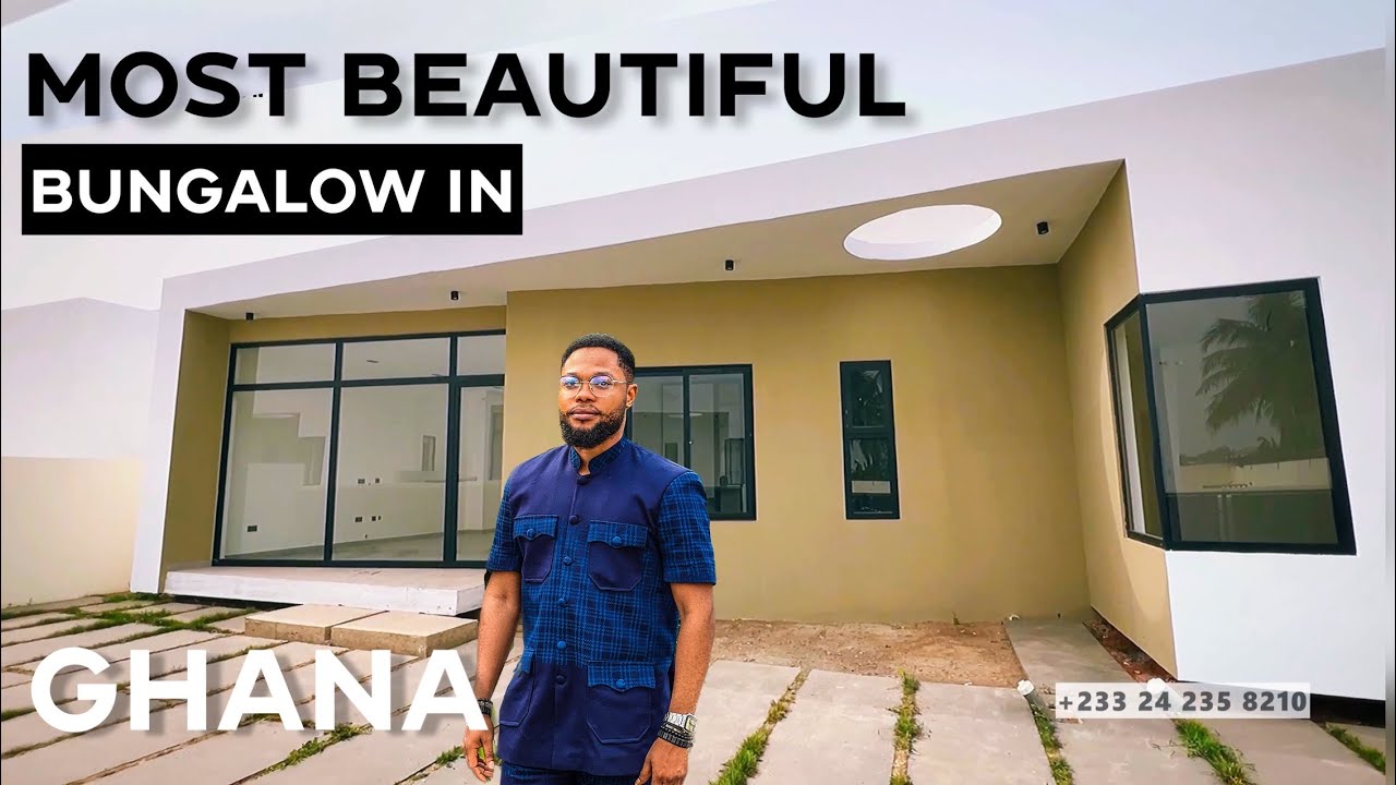 Inside a Stunning Modern 3 Bedroom Bungalow Estate in Accra, Ghana