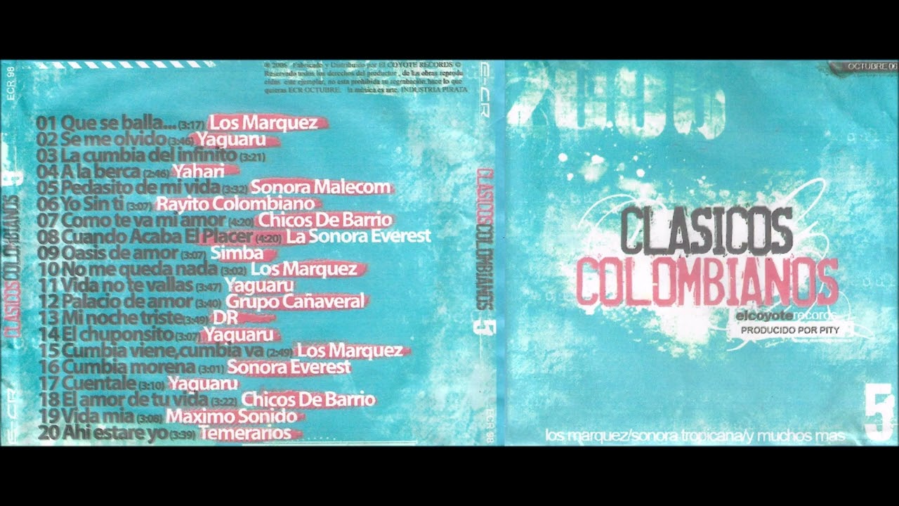 El Coyote Records - Clasicos Colombianos 5 (CD 2006)