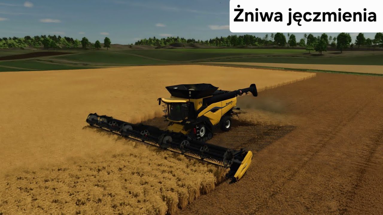 Farming Simulator 25 S3 #62 Żniwa jęczmienia
