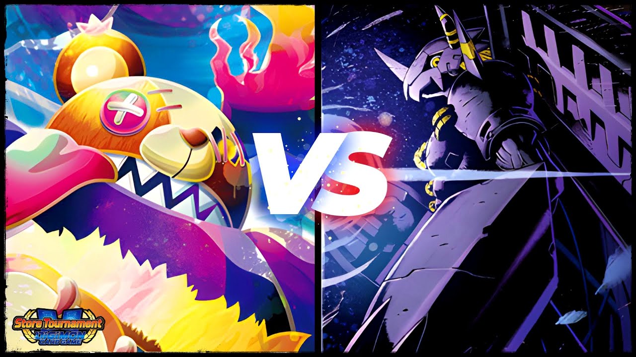 ShinMonzaemon против BlackWarGreymon | Турнирный матч Digimon EX10