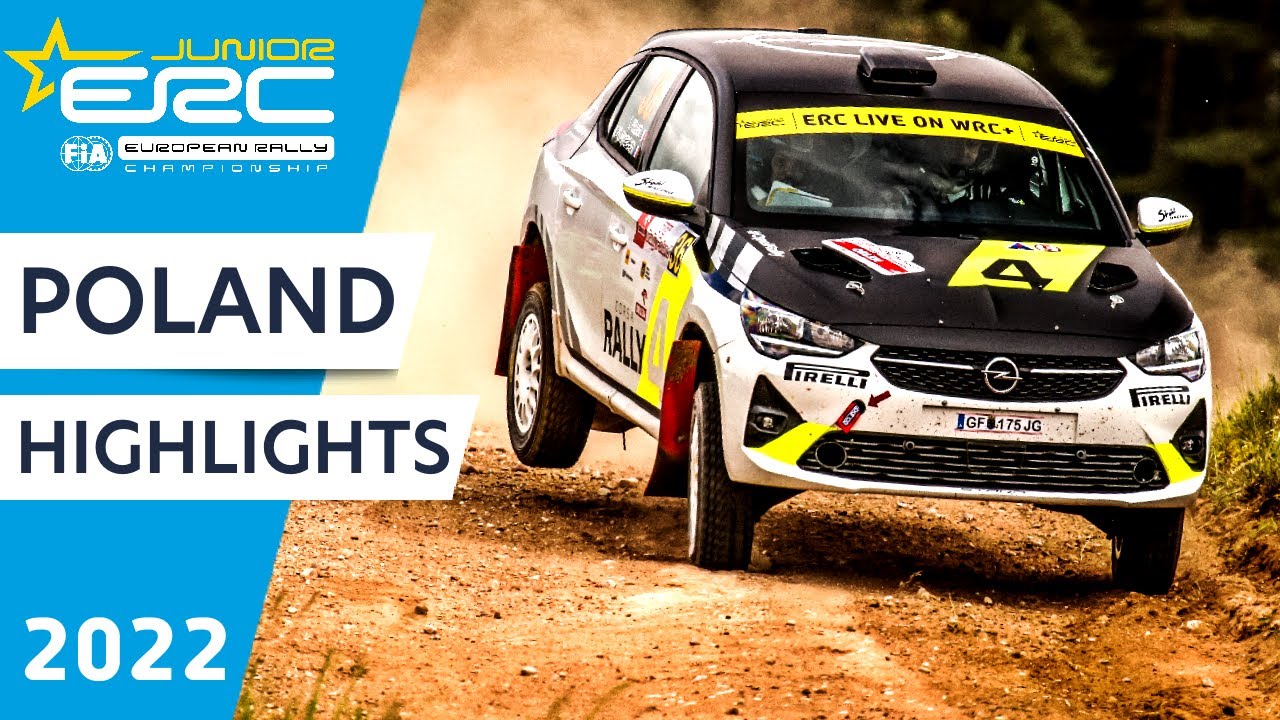 ERC Rally Highlights : Junior ERC : ERC ORLEN 78th Rally Poland 2022