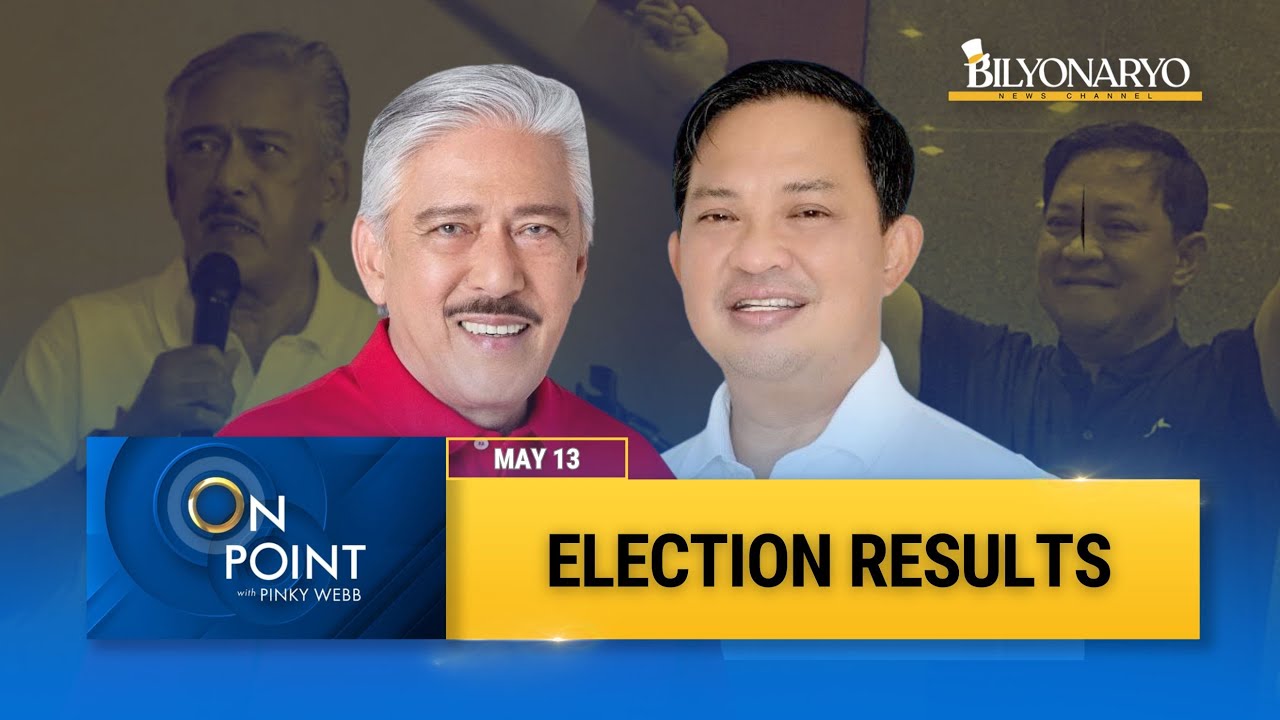 On Point: Election Results: Tito Sotto Returns to Senate | Noel Rosal Defeats Joey Salceda in Albay