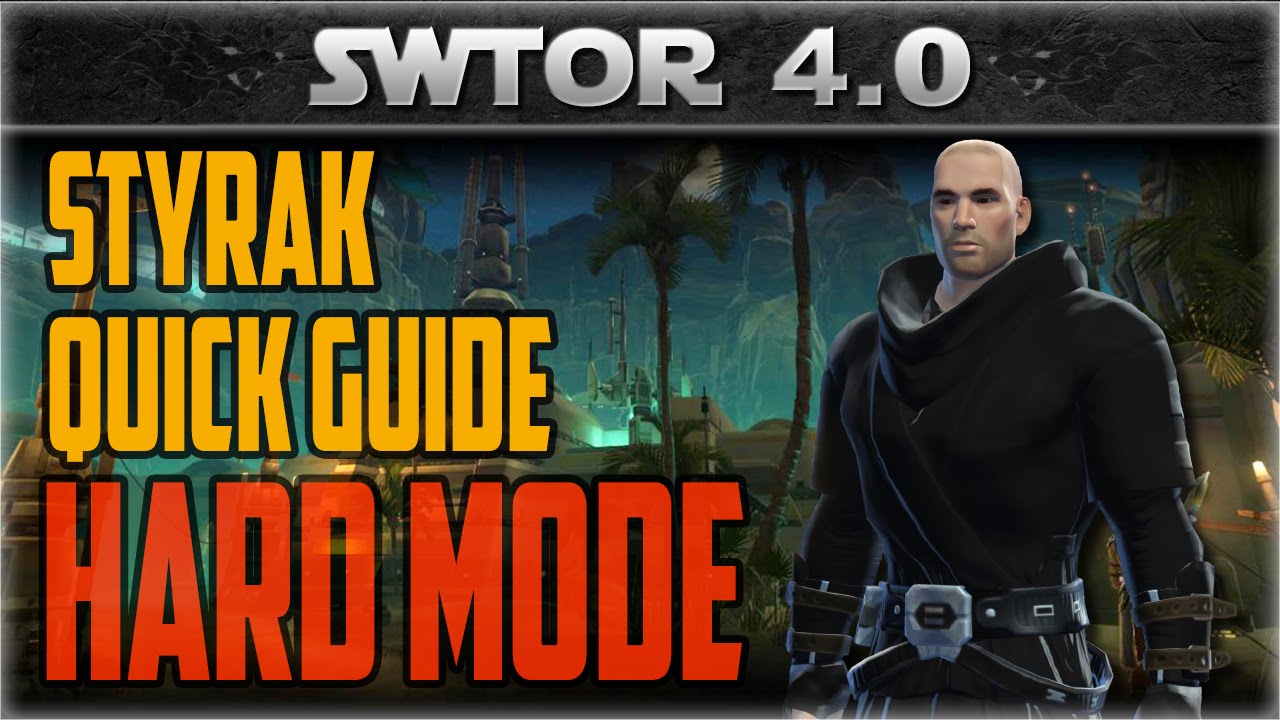 SWTOR Boss Guide: DREAD MASTER STYRAK Hard Mode