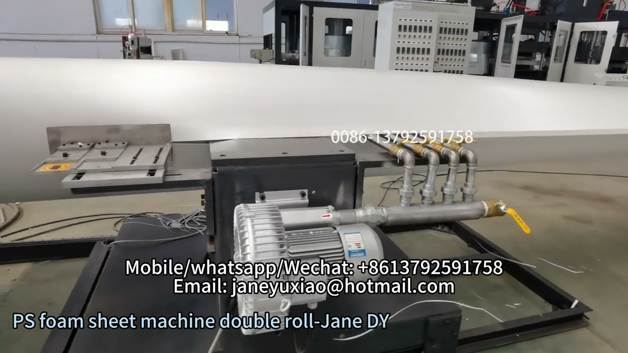 ps foam sheet making machine polystyrene foam sheet extruding machine ps foam sheet production line
