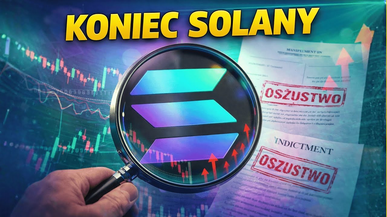 Solana się załamie? Akta sądowe sugerują manipulację. Analiza upadku 🧿