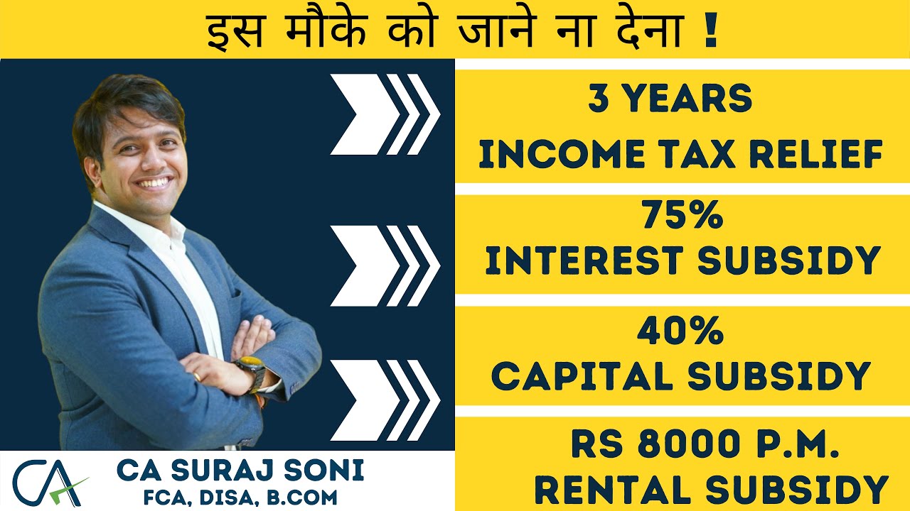 3 YEARS INCOME TAX RELIEF | 40 % CAPITAL SUBSIDY | STARTUP INDIA SCHEME