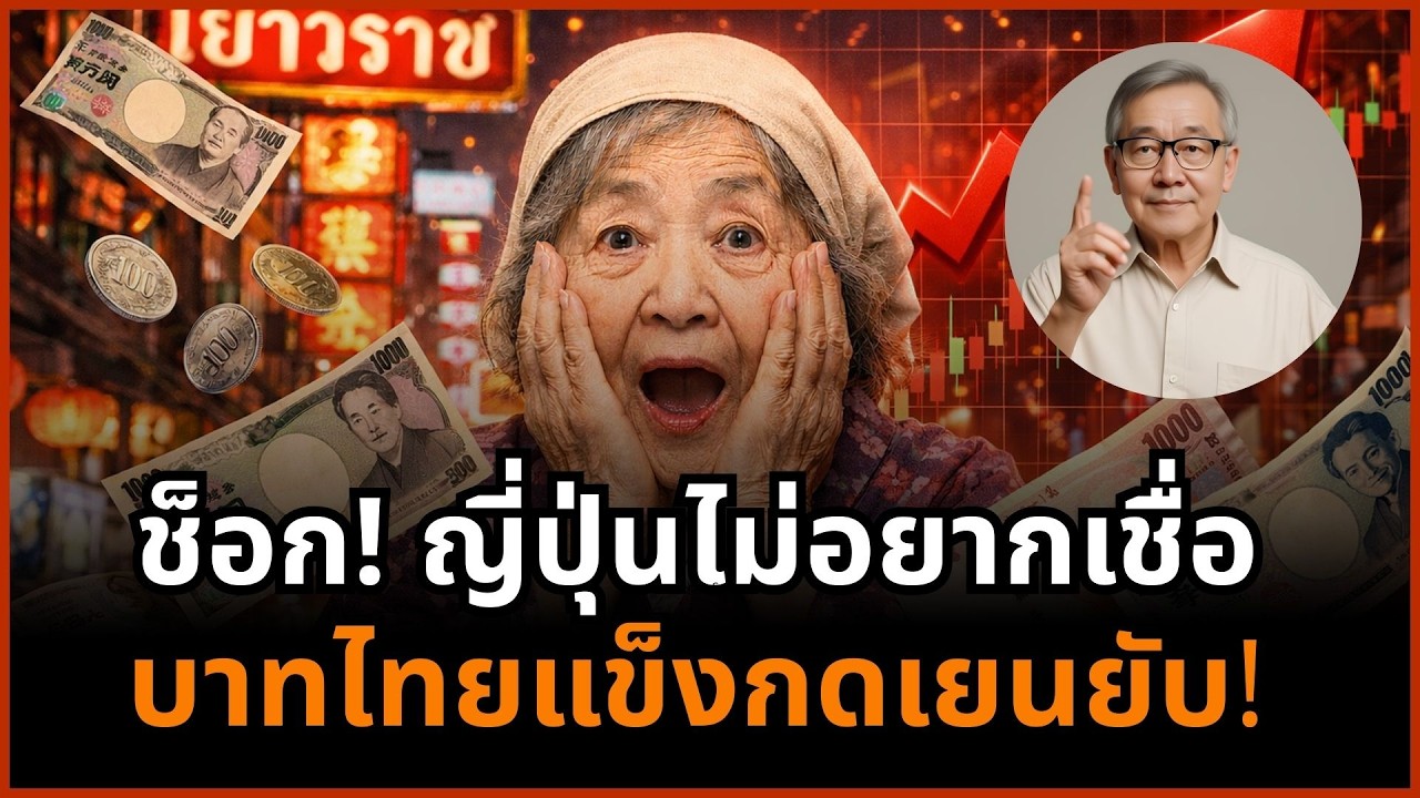 ตะลึง! ญี่ปุ่นตาค้าง บาทไทยแข็งข่มเยน จากเจ้าหนี้โลกสู่ผู้ตามเกม!