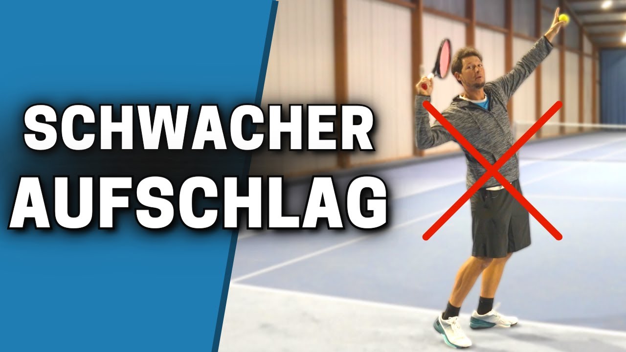 Deshalb ist dein Aufschlag SCHWACH