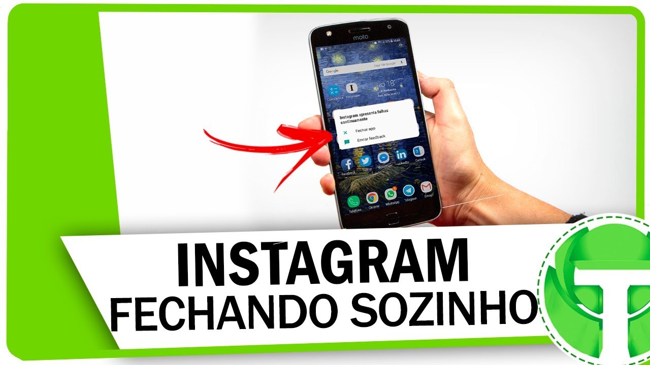 Instagram FECHANDO SOZINHO ou apresentando falhas? APRENDA A RESOLVER!