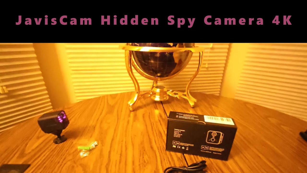 javiscam Ai Hidden Spy Camera  4K WiFi Wireless Camera (EPISODE 4406) Amazon Unboxing Video
