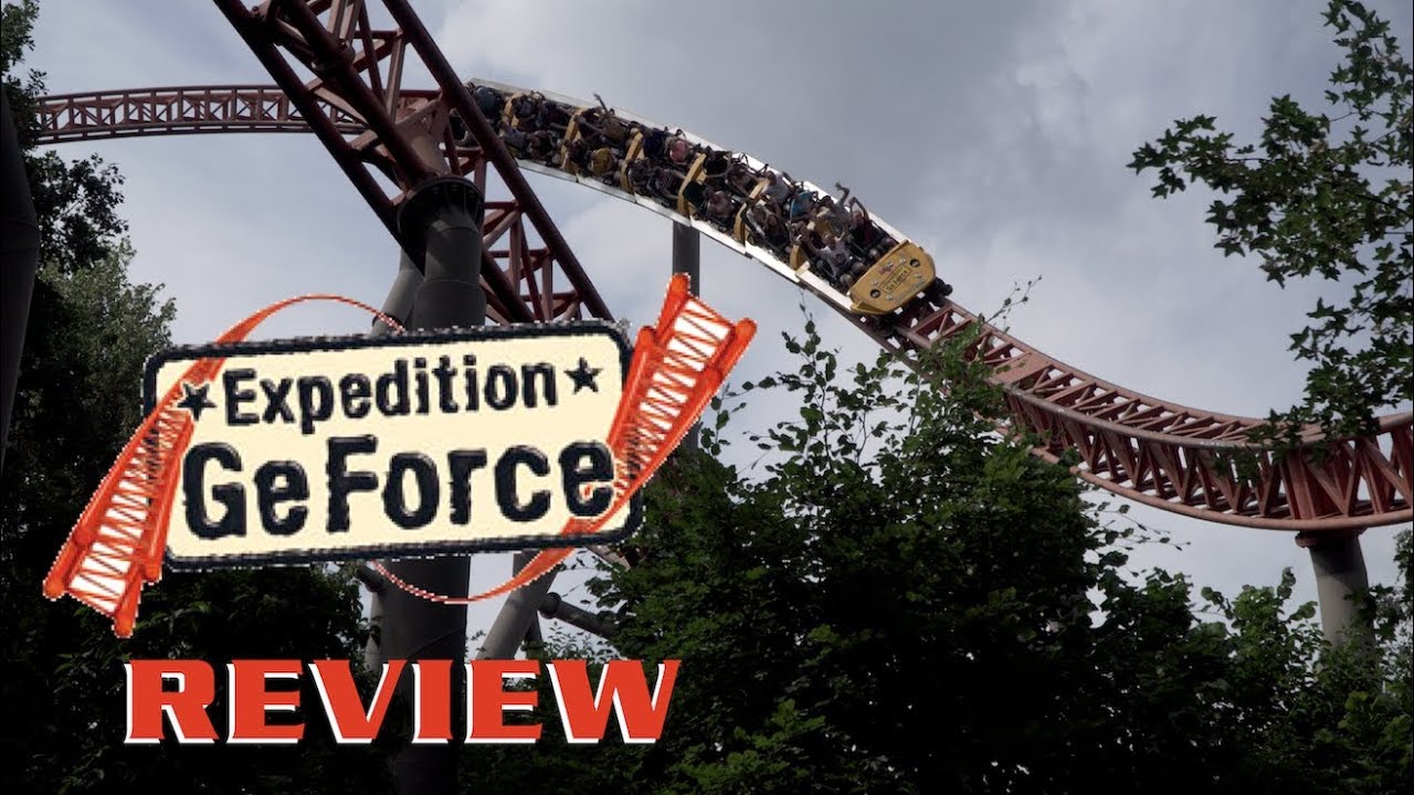 Expedition GeForce Review Holiday Park AMAZING Intamin Mega Coaster