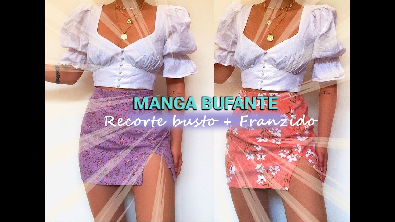MODELAGEM | Blusa Decote Quadrado + Manga Bufante