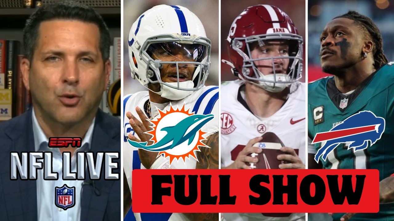 Full NFL LIVE | Anthony Richardson to Dolphins? - AJ Brown to the Bills? - 2026 NFL Mock Draft