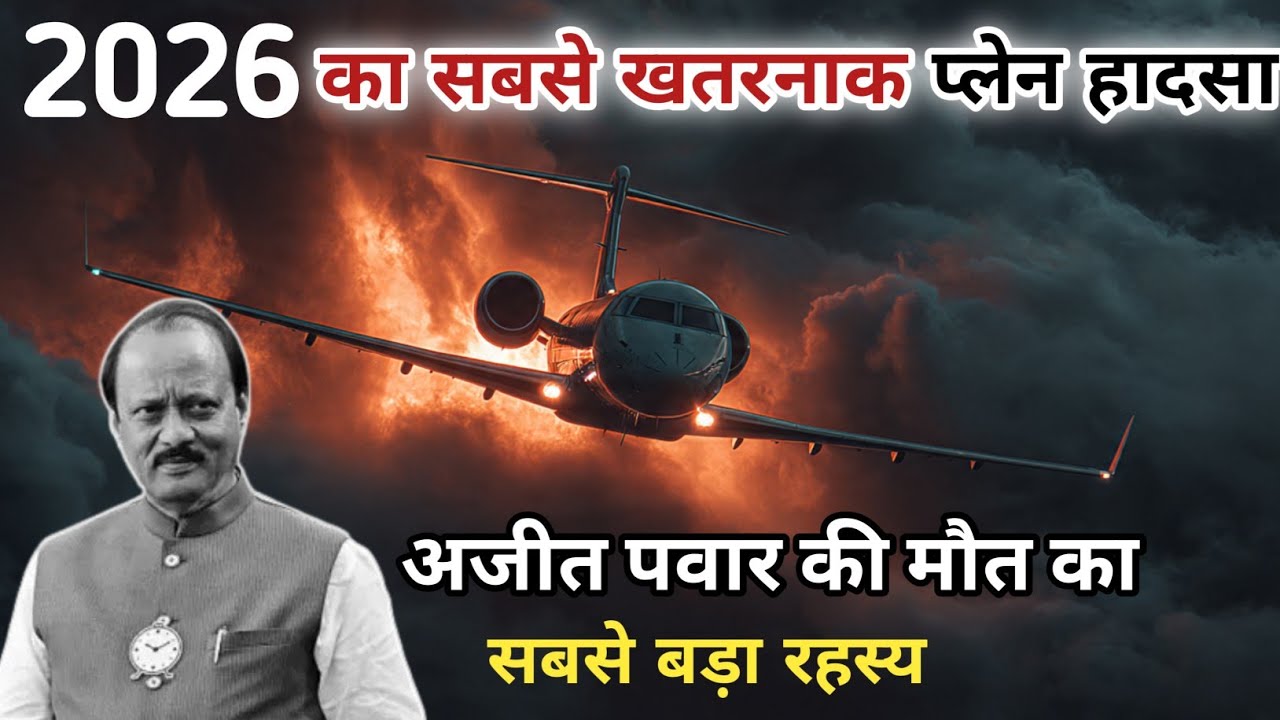 2026 का सबसे खतरनाक प्लेन हादसा | Ajit Pawar Plane Crash😱