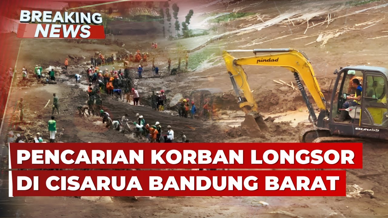 BREAKING NEWS - Update Pencarian Korban Longsor di Cisarua Bandung Barat | 27 Januari 2026