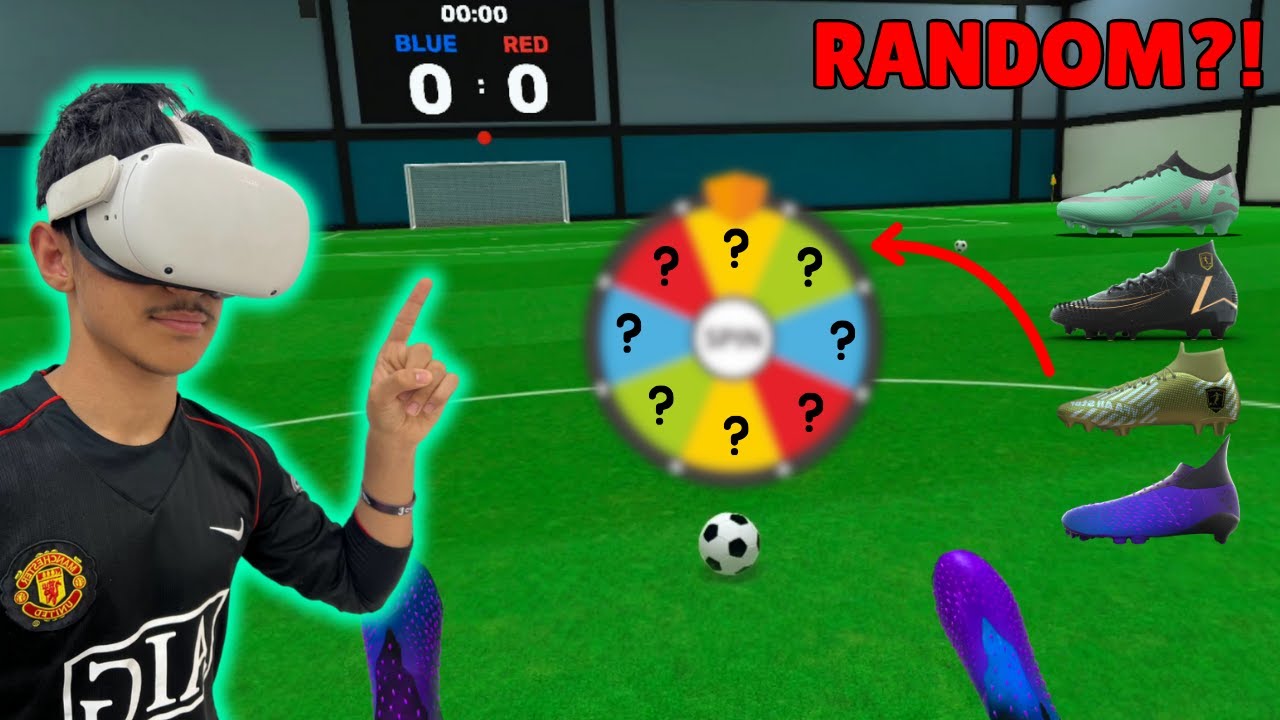 Scoring A Random Goal for Every Boot I Own in VR! (VRFS)