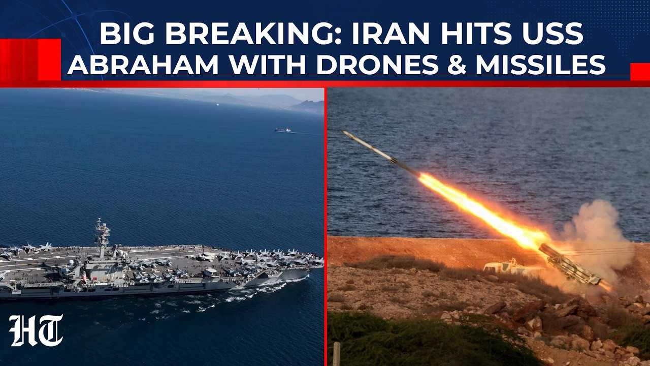 Iran Takes Revenge? USS Abraham Lincoln Aircraft Carrier 'Hit By Missiles' Near Strait Of Hormuz