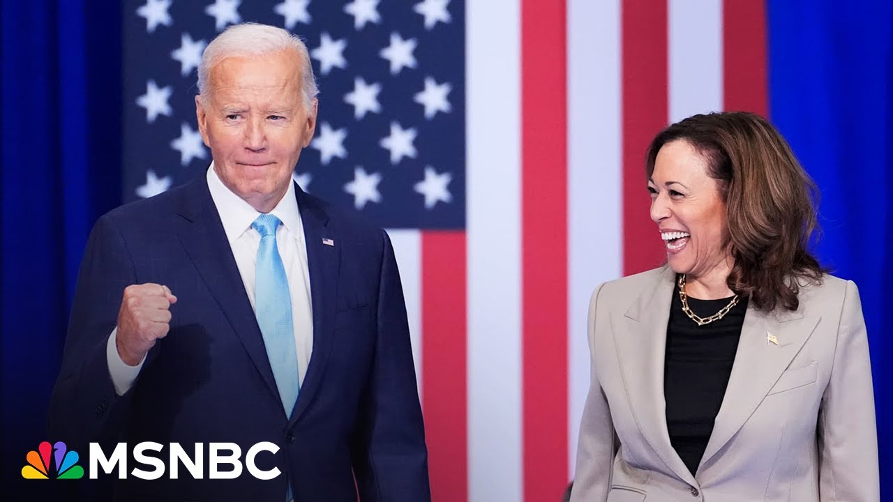 President Biden set to pass the torch to VP Kamala Harris in unprecedented convention speech
