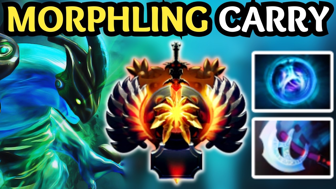 🔥 IMMORTAL MORPHLING — ATTRIBUTE SHIFT DOMINATION | DOTA 2 🔥