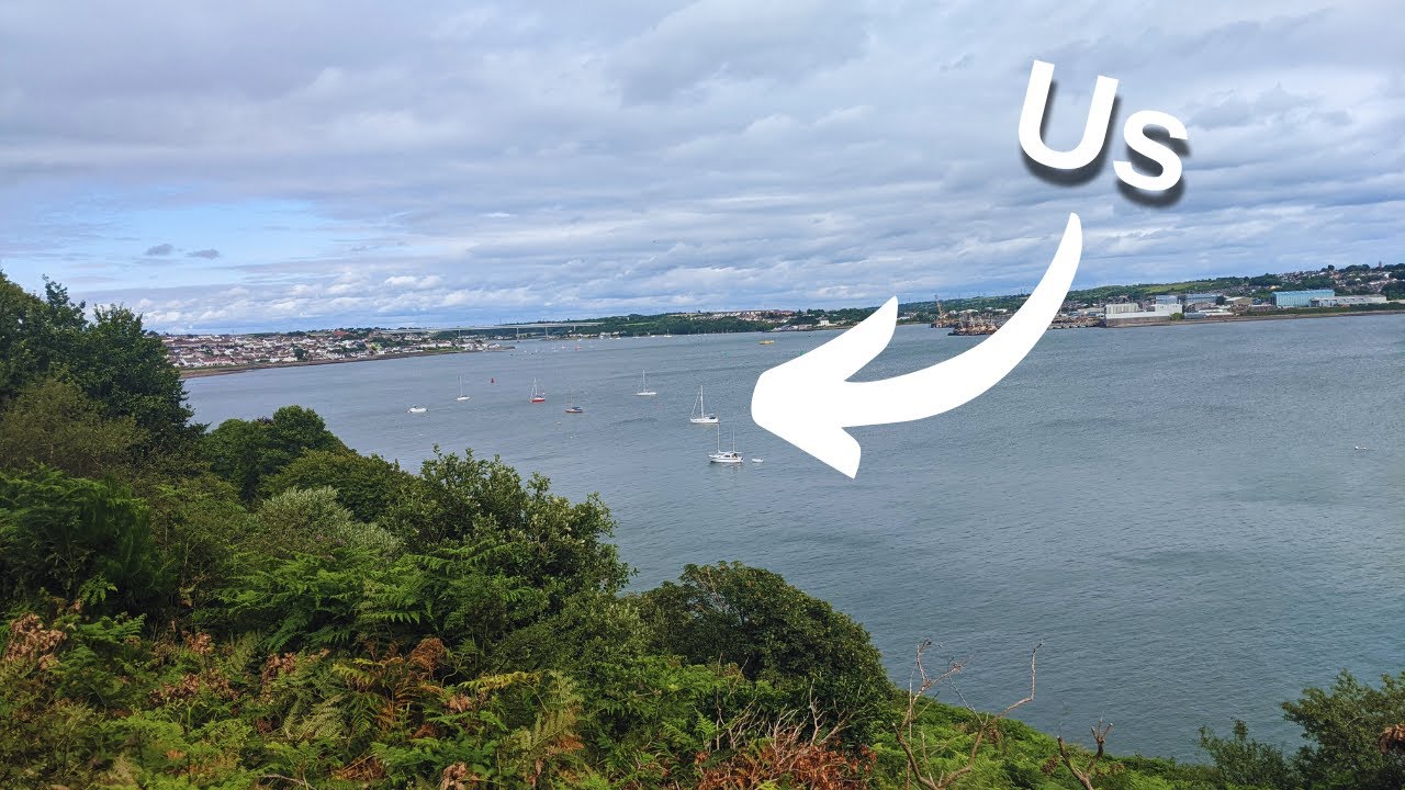Riding Out Bad Weather at Anchor in Milford Haven