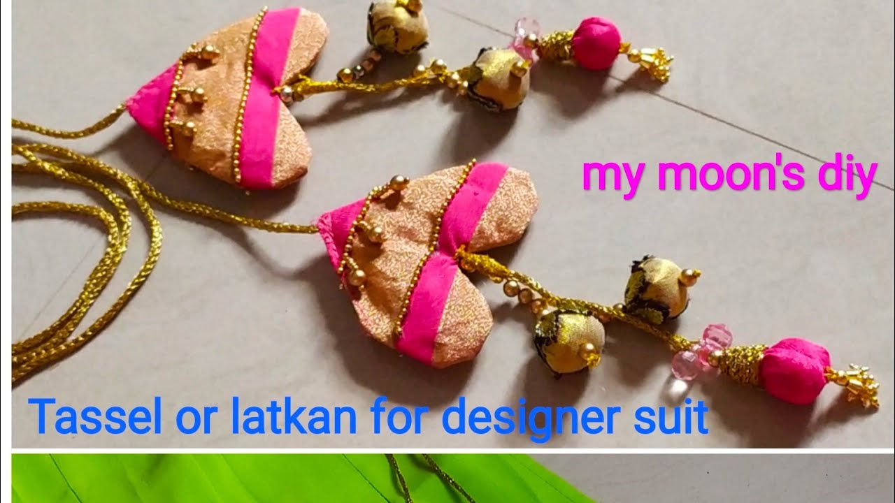 Tassel or kuchu or latkan for designer suits