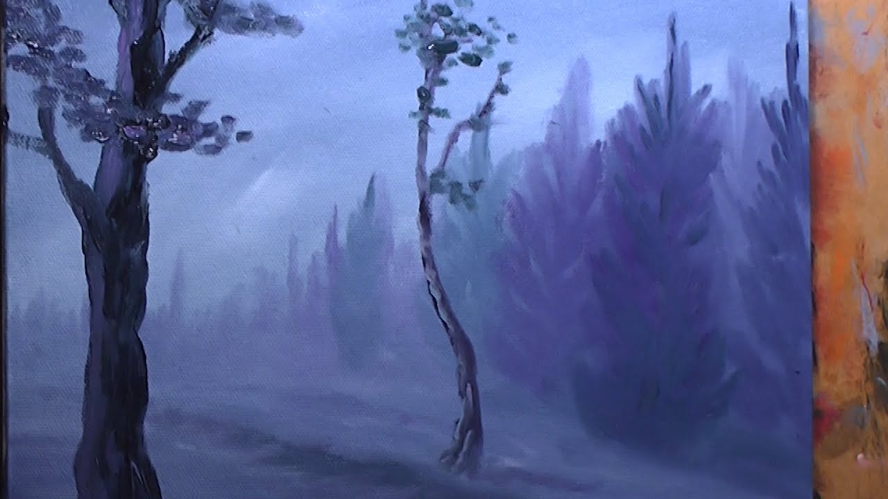 3 Colour Challenge #2 - Phthalo Winter