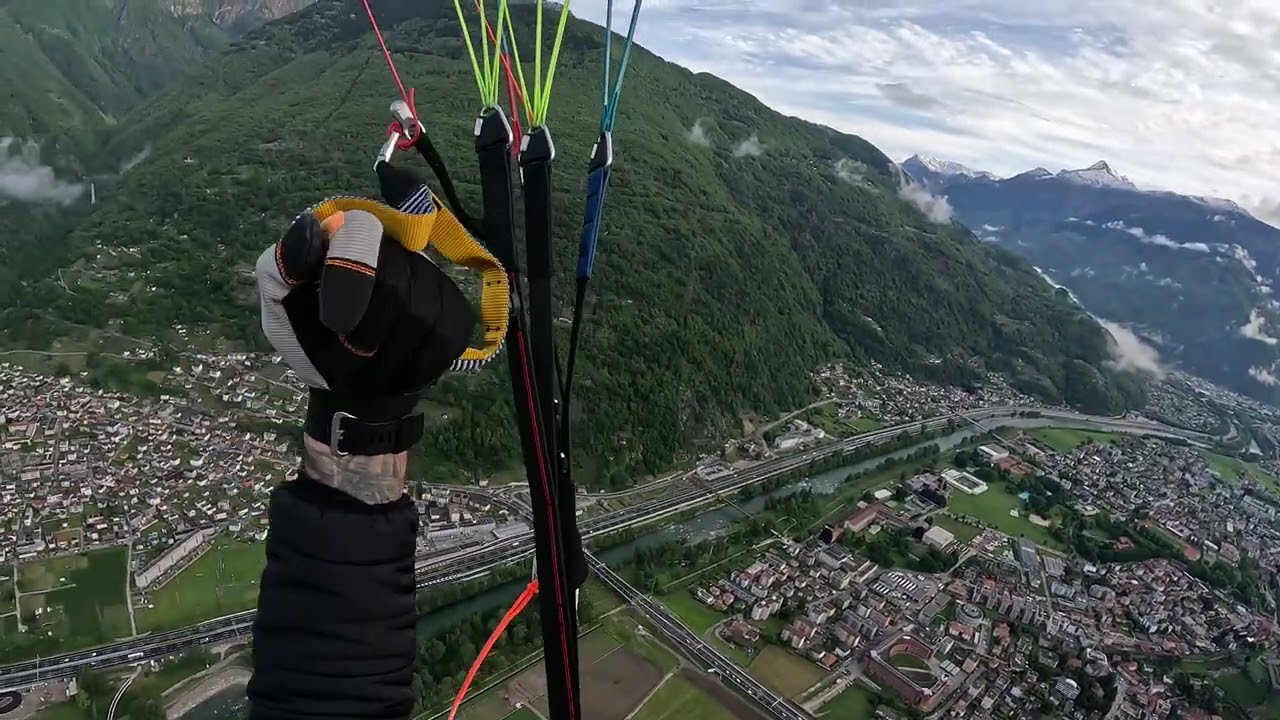 My 17th Paragliding Solo Flight! Mornera-Semine