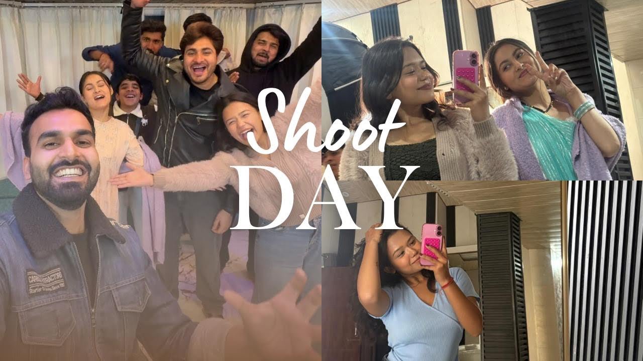 Behind the Scenes📸 | Spending a Fun-Filled Day on Set |