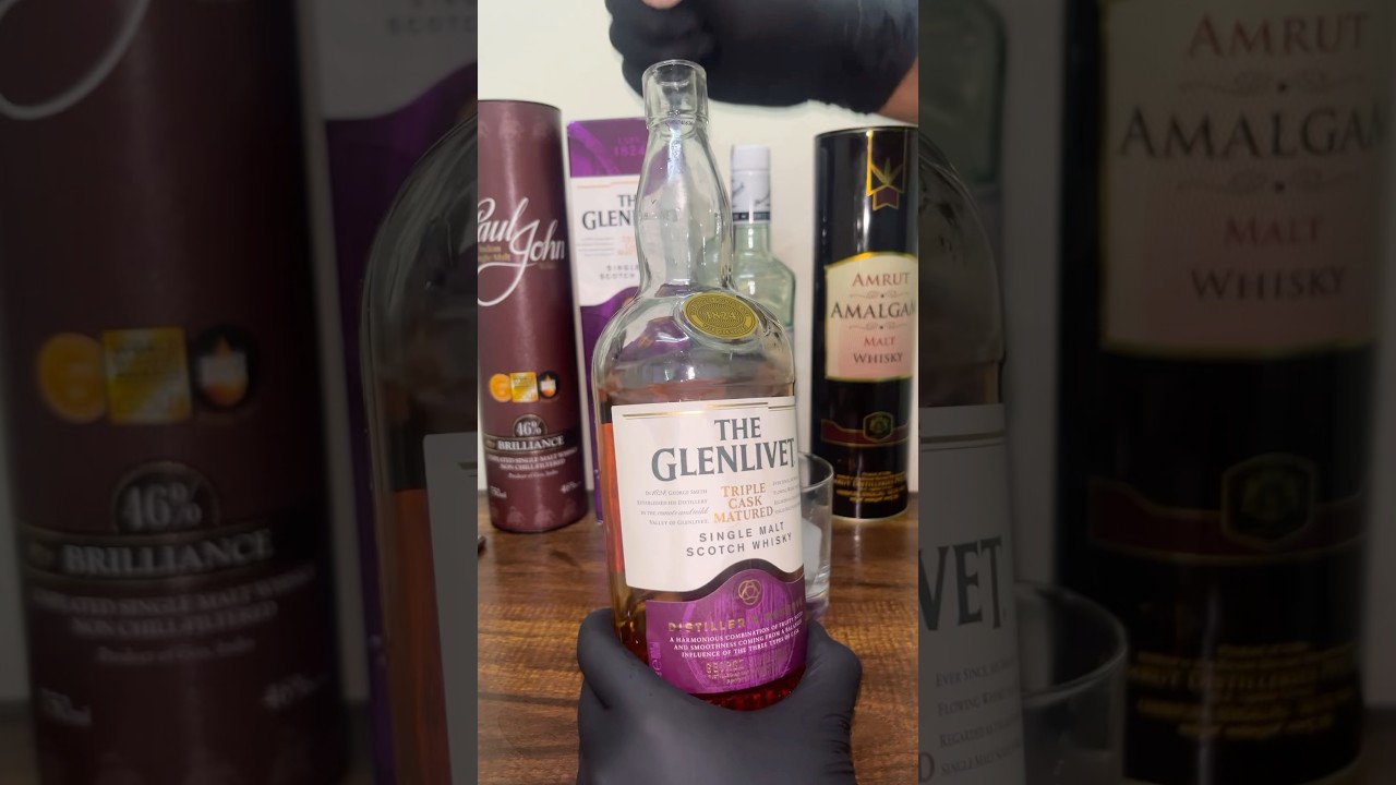 The Glenlivet Triple Cask Matured 🥃 #whiskey #alcohol #brandy #liquor #drink #cocktail #like #share
