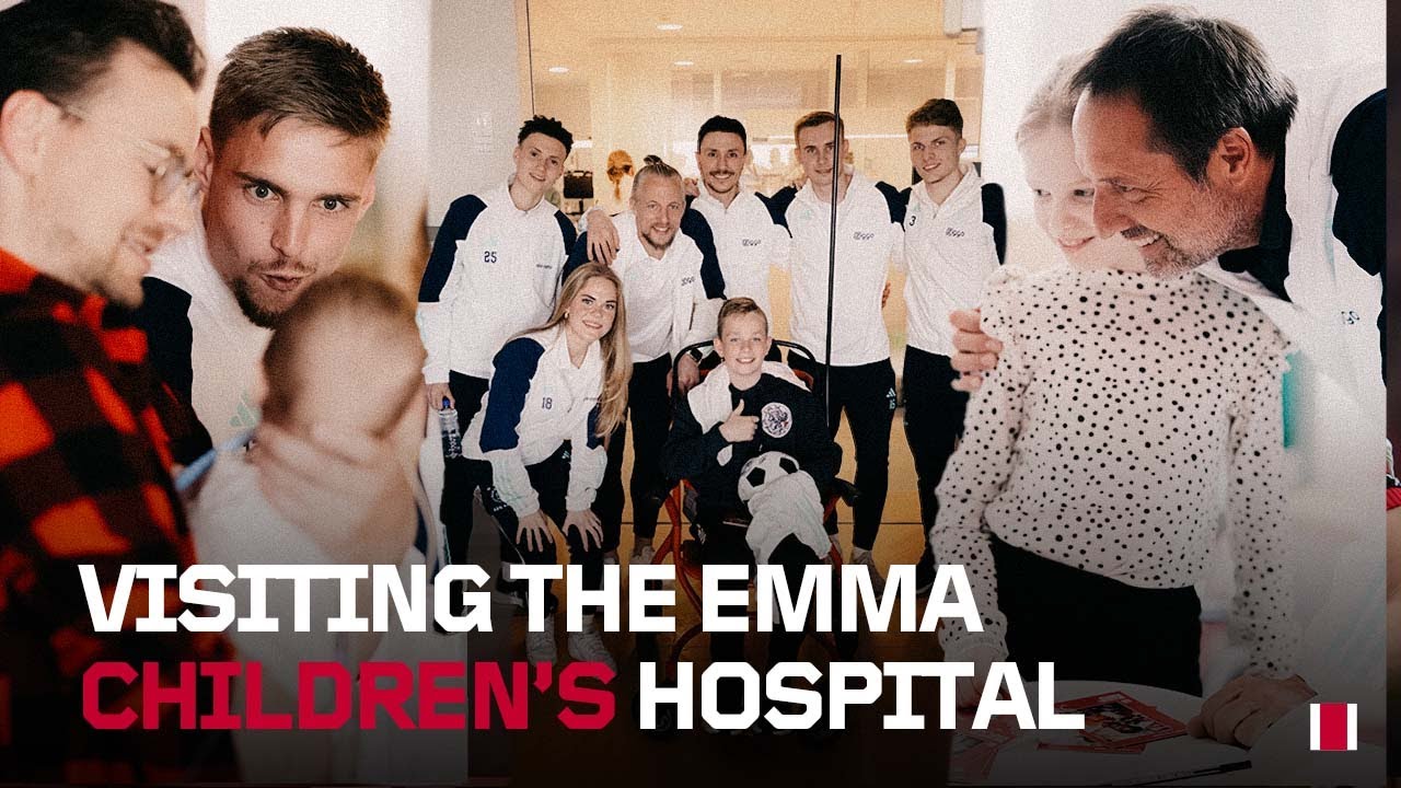Ajax squad surprises ill children with a day to remember! 🤍 | 'This is a dream come true!' 🥺