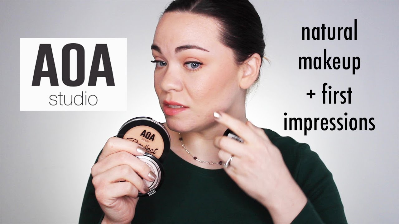 NATURAL LOOK with $1 MAKEUP // more AOA first impressions, some wins & some total duds