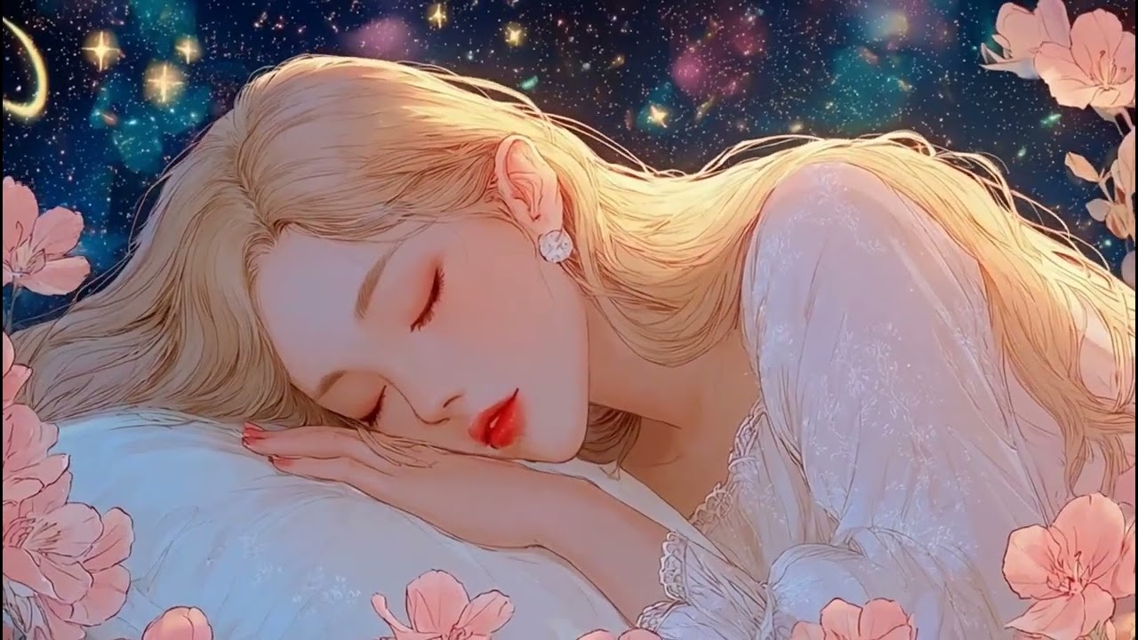 Deep Sleep Music for Stress Relief 🌙 3 Hours of Dreamy Anime Ambience for Restful Sleep Fast